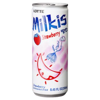 Milkis Strawberry Korean Cream Soda 250ml