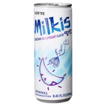 Milkis Refreshing Milk & Yogurt Flavor Original Korean Cream Soda 250ml
