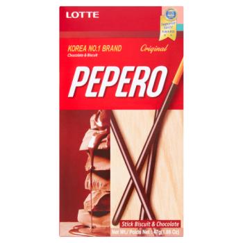 Lotte Pepero Original Stick Biscuit & Chocolate 47g