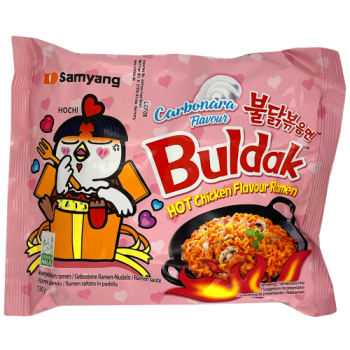 Samyang Buldak Hot Chicken Ramen Carbonara Flavour 130g 