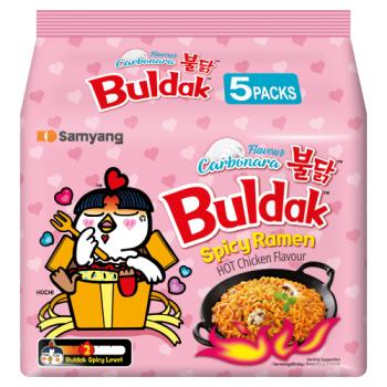 Buldak Spicy Ramen Hot Chicken Flavour 650g (130g x 5)