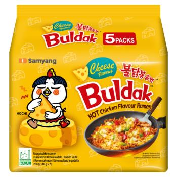 Samyang Buldak Hot Chicken Flavour Ramen 700g (140g x 5)
