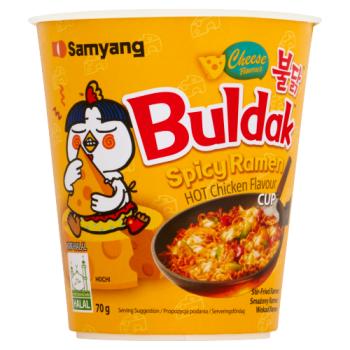 Buldak Hot Chicken Flavour Spicy Ramen Cup 70g