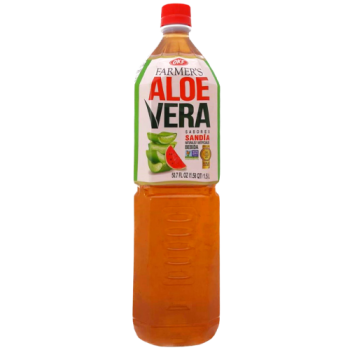 OKF Farmer's Aloe Vera Watermelon Flavour Drink 1.5L 