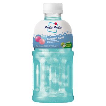 Mogu Mogu Bubble Gum Flavoured Drink with Nata De Coco 320ml