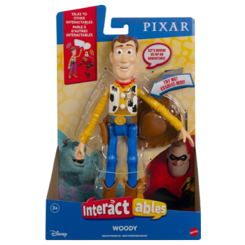 Disney Pixar Woody Interactable Toy 3+ Years 