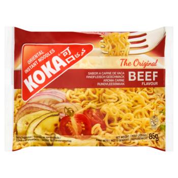 Koka Oriental Instant Noodles The Original Beef Flavour 85g