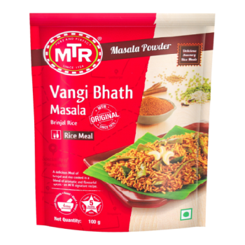 MTR Vangi Bhath Masala Brinjal Rice Meal 100g 