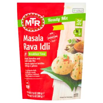 MTR Masala Rava Idli Spiced Semolina and Lentil Cake Mix 500g