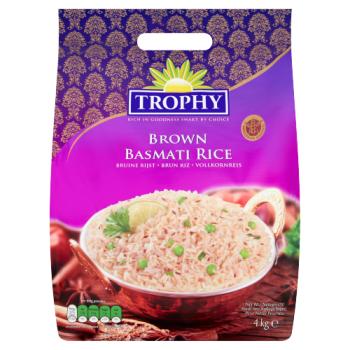 Trophy Brown Basmati Rice 4kg