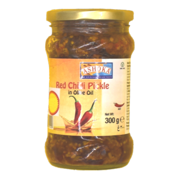 Ashoka Red Chilli Pickle in Olive Oil 300g 