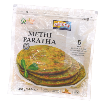 Ashoka Methi Paratha Vegetarian 5pk 400g 