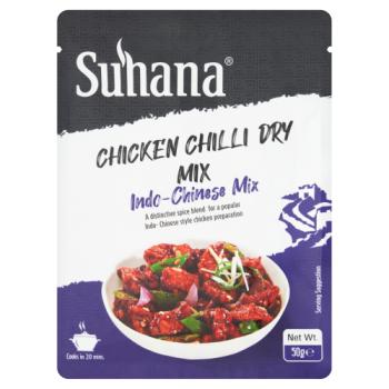 Suhana Chicken Chilli Dry Indo-Chinese Mix 50g