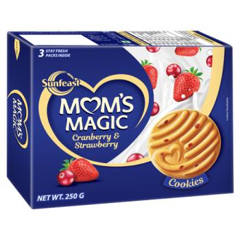 Sunfeast Mom's Magic Cranberry & Strawberry Cookies 250g