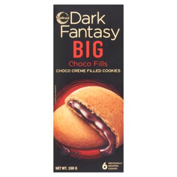 Sunfeast Dark Fantasy Big Choco Fills Choco Crème Filled Cookies 6 x 25g