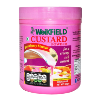 WeiKFiELD Custard Powder Strawberry Flavour 300g 