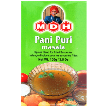 MDH Pani Puri Masala Spices Blend for Fried Savouries 100g 