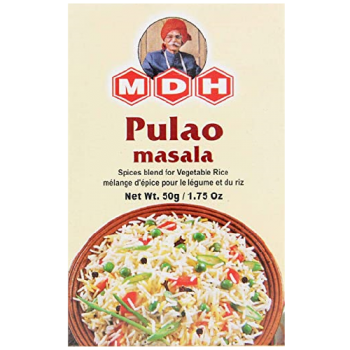 MDH Pulao Masala Spices Blend for Vegetable Rice 50g 