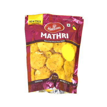 Haldiram's Mathri Spicy Fried Wheat Flour Snack 200g 