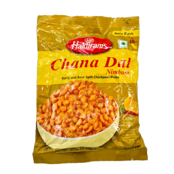 Haldiram's Chana Dal Nimbula Lemon Chilli Split Chickpeas Pulse 200g 