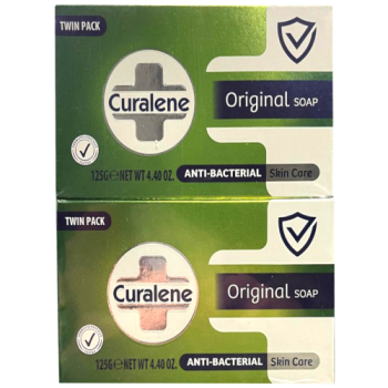 Curalene Orignal Anti-Bacterial Soap Twin Pack 2 x 125g 