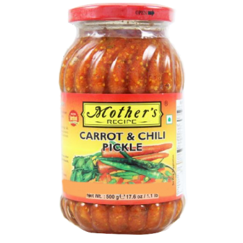 Mother's Recipe Carrot & Chilli Pickle 500g 