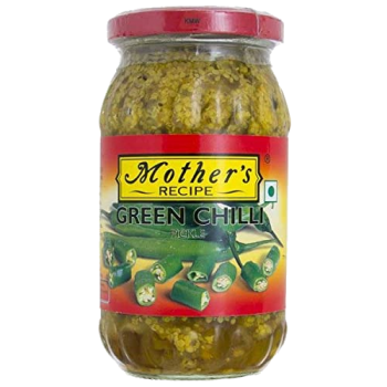 Mother's Recipe Green Chilli Pickle 500g 