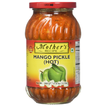 Mother's Recipe Mango Pickle Hot 500g 
