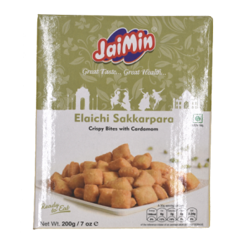 Jaimin Elaichi Sakkarpara Crispy Bites with Cardamom 200g 