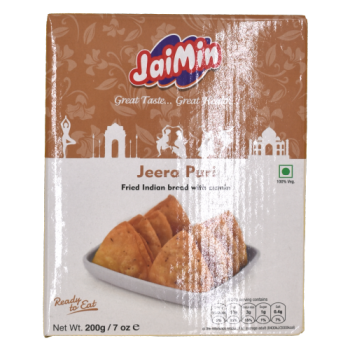 Jaimin Jeera Puri Fried Indian Bread with Cumin 200g 