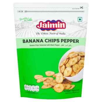 Jaimin Banana Chips Pepper 175g