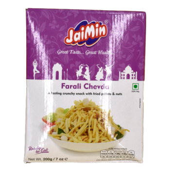 Jaimin Farali Chevda Fried Potato & Nuts Crunch Snack 200g 