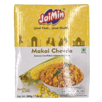 Jaimin Makai Chevda Cornflake Mixture with Nuts 200g 