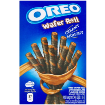 Oreo Wafer Roll with Chocolate Flavored Cream 3 x 18g (54g)