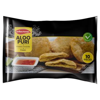 Crown Farms Aloo Puri Potato Snacks 500g