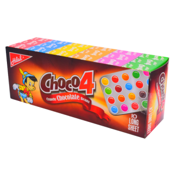 Hilal Choco4 Cunchy Chocolate Beans 10pk 