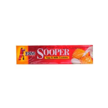 EBM Sooper Egg & Milk Cookies 112g 