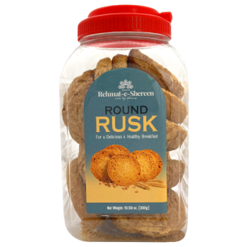 Rehmat-e-Shereen Round Rusk 300g 