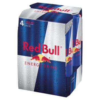 Red Bull Energy Drink, 355ml (4 Pack)