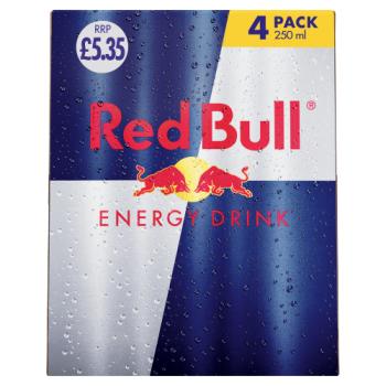 Red Bull Energy Drink 4 x 250ml