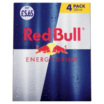 Red Bull Energy Drink 4 x 250ml