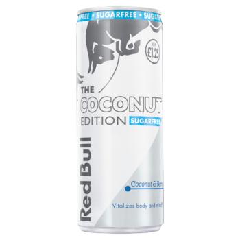 Red Bull Energy Drink, Coconut Edition, Sugar Free, 250ml