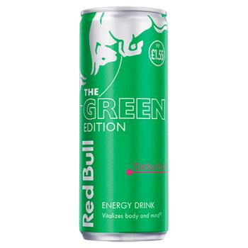 Red Bull The Green Edition Cactus Fruit Energy Drink 250ml