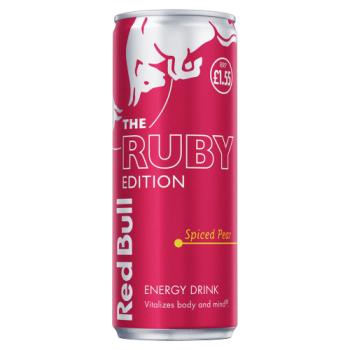 Red Bull The Ruby Edition Spiced Pear Energy Drink 250ml