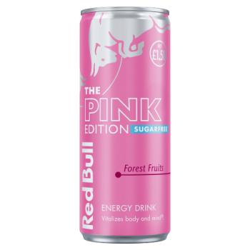 Red Bull The Pink Edition Sugarfree Forest Fruits Energy Drink 250ml