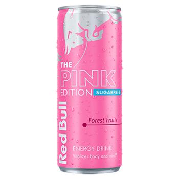 Red Bull The Pink Edition Sugarfree Forest Fruits Energy Drink 250ml