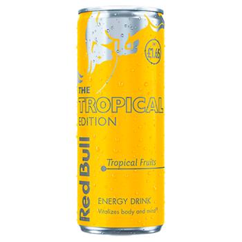 Red Bull The Tropical Edition Tropical Fruits Energy Drink 250ml