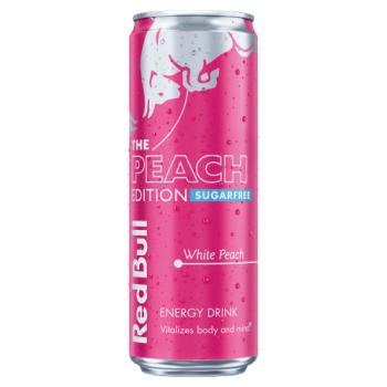 Red Bull The Peach Edition Sugarfree White Peach Energy Drink 473ml
