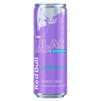 Red Bull Energy Drink Sugar Free Lilac Edition Grapefruit & Blossom 473ml