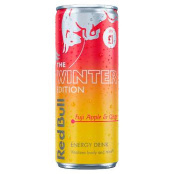 Red Bull The Winter Edition Fuji Apple & Ginger Energy Drink 250ml